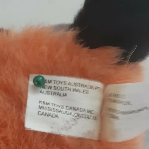 K&M International Plush Robin Bird Stuffed Toy w/tags vintage 1998 - Picture 3 of 10